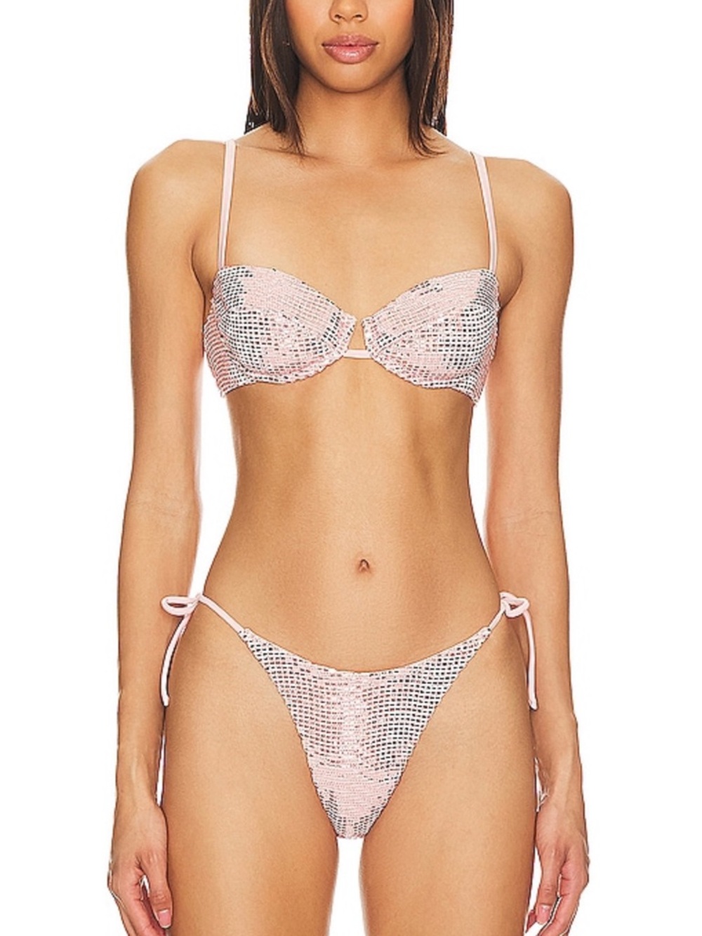 Peixoto pink swimsuit